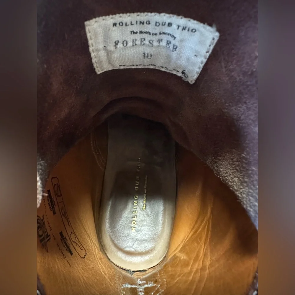 ROLLING DUB TRIO
FORESTER II BOOT #1276 - DARK
BEIGE SUEDE 10 - Picture 9 of 16
